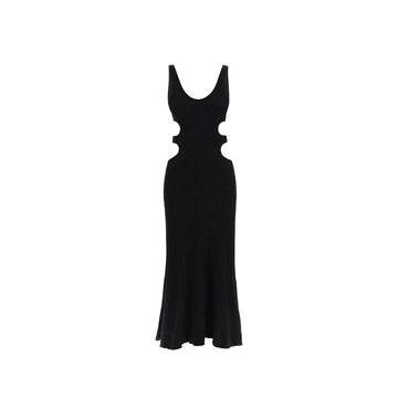 Chloé Cut-Out Knitted Dress