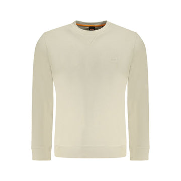 Hugo Boss Beige Cotton Sweater