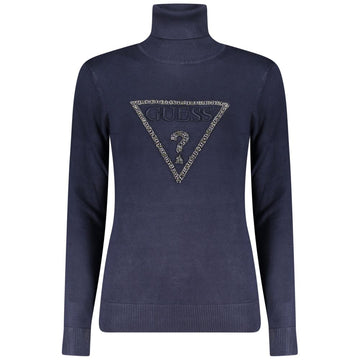 Guess Jeans Blue Viscose Women Sweater