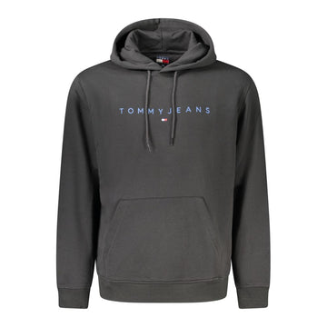 Tommy Hilfiger Black Cotton Men Sweater