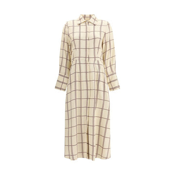 Crida Milano Checked midi Dress