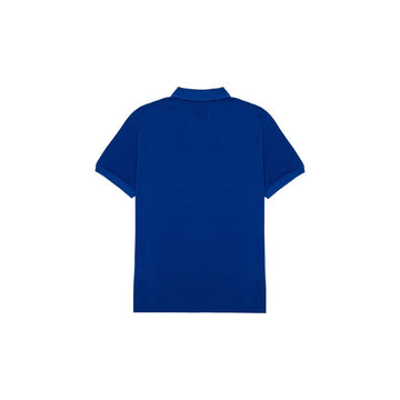 Emporio Armani Blue Cotton Polo Shirt