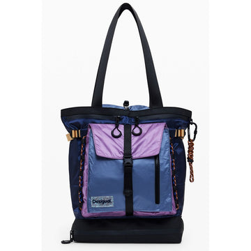 Desigual Blue Polyethylene Women Backpack
