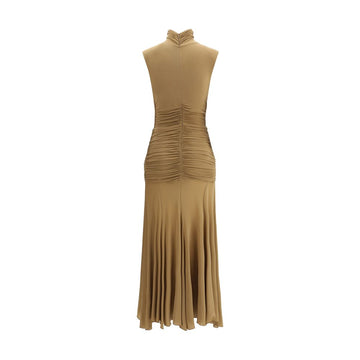 Magda Butrym Long Dress with draping