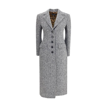 Dolce & Gabbana Single-breasted chevron Coat