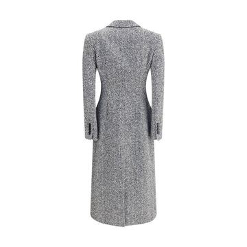 Dolce & Gabbana Single-breasted chevron Coat