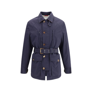 Brunello Cucinelli Membraned nylon saharan Jacket