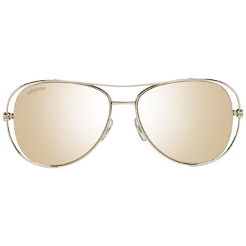 Swarovski Gold Women Sunglasses
