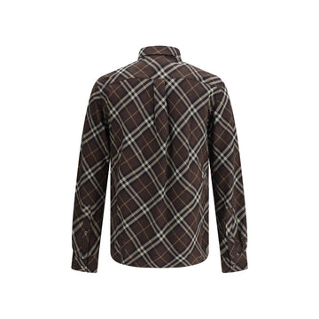 Burberry Check cotton flannel Shirt