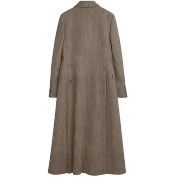 Made in Italy Brown Wool Jackets & Coat