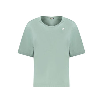 K-WAY Green Cotton Tops & T-Shirt
