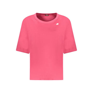 K-WAY Pink Cotton Tops & T-Shirt