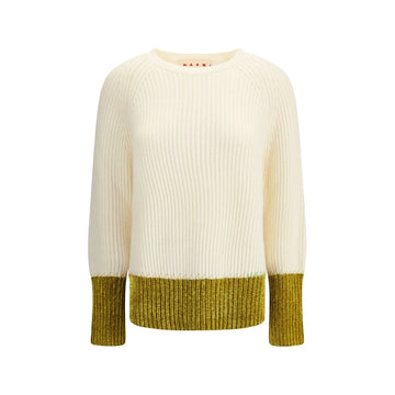 Marni Color block wool Sweater