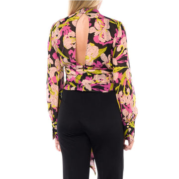 PINKO Multicolor Calfskin Sweater