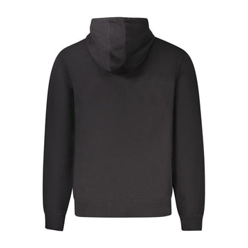 Guess Jeans Black Cotton Men Hoodie