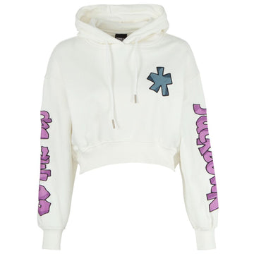 Comme Des Fuckdown White Cotton Women Sweater