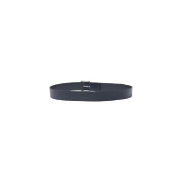 Armani Exchange Blue Leather Belt