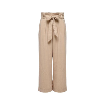 Only Beige Viscose Pant