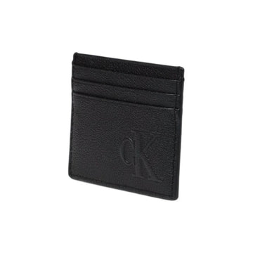 Calvin Klein Jeans Black Leather Cardholder