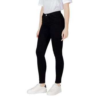 Armani Exchange Black Cotton Skinny Jean