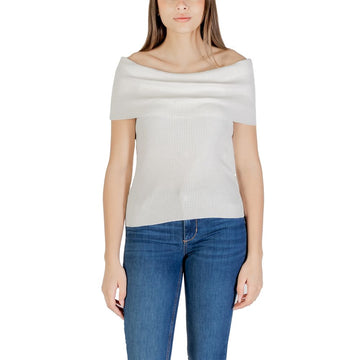 Only White Polyester Sweater