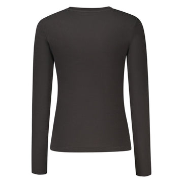Guess Jeans Black Cotton Women T-Shirt