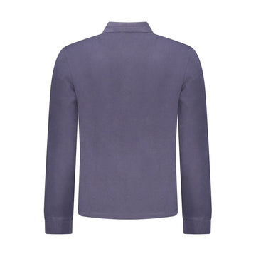 Napapijri Blue Cotton Men Polo Shirt