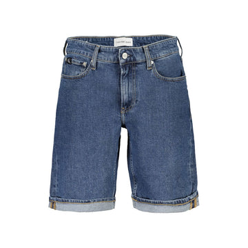 Calvin Klein Blue Cotton Short