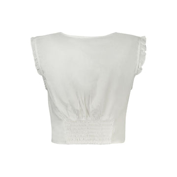 Guess Jeans White Cotton Shirt