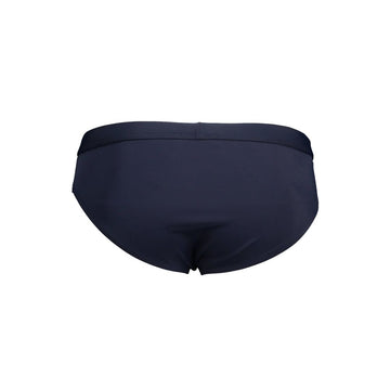 Karl Lagerfeld Blue Elastane Swimwear