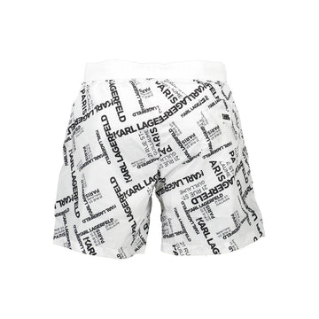 Karl Lagerfeld White Polyester Swimwear