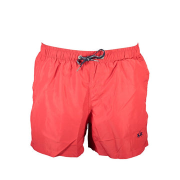 La Martina Red Polyester Swimwear