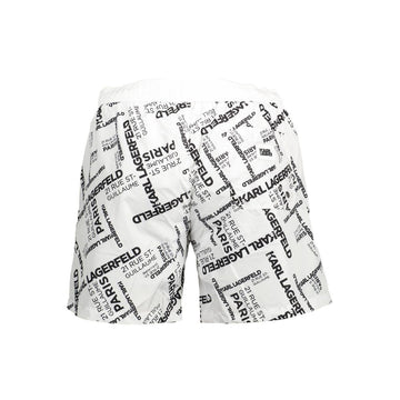 Karl Lagerfeld White Polyester Swimwear