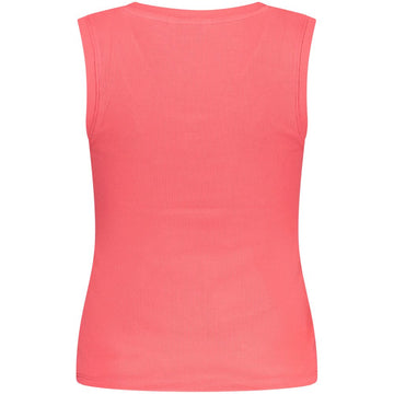 Tommy Hilfiger Pink Cotton Tank Top