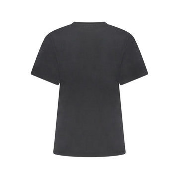 Napapijri Black Cotton T-Shirt