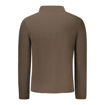 Norway 1963 Brown Polyester Men Sweater