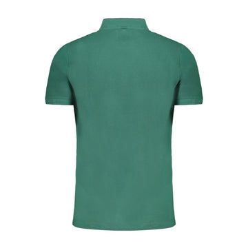 Gianmarco Venturi Green Cotton Polo Shirt
