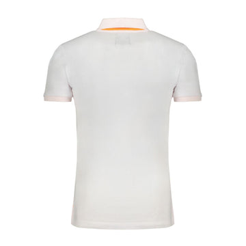 Gianmarco Venturi White Cotton Polo Shirt