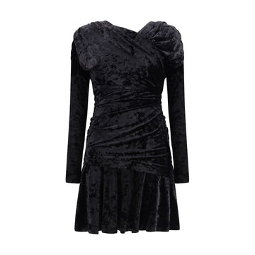 Ganni Ruched Mini Dress